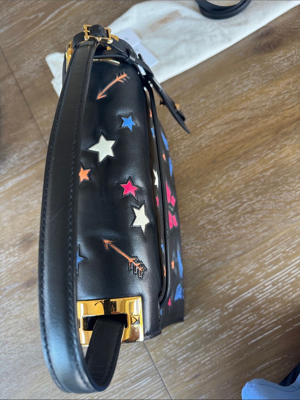 Runway Valentino Rockstud Butterfly Bag - Picture 13 of 17